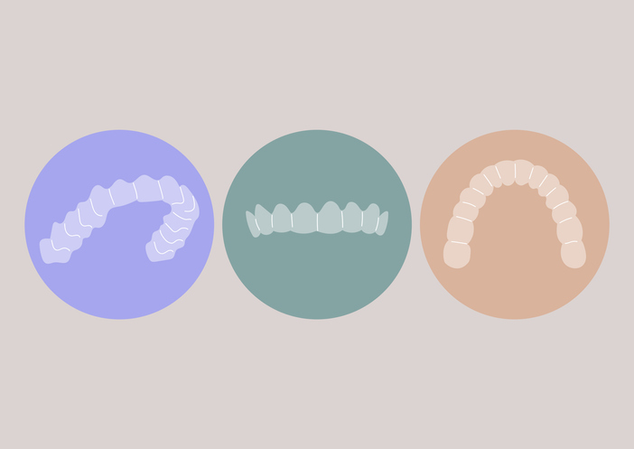 Clear aligners.