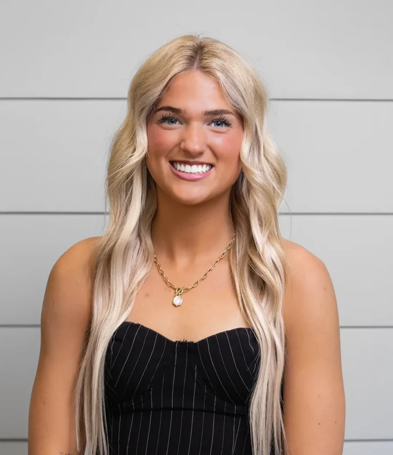 Taylor, front desk worker at Humlicek Dental in Wichita, KS.