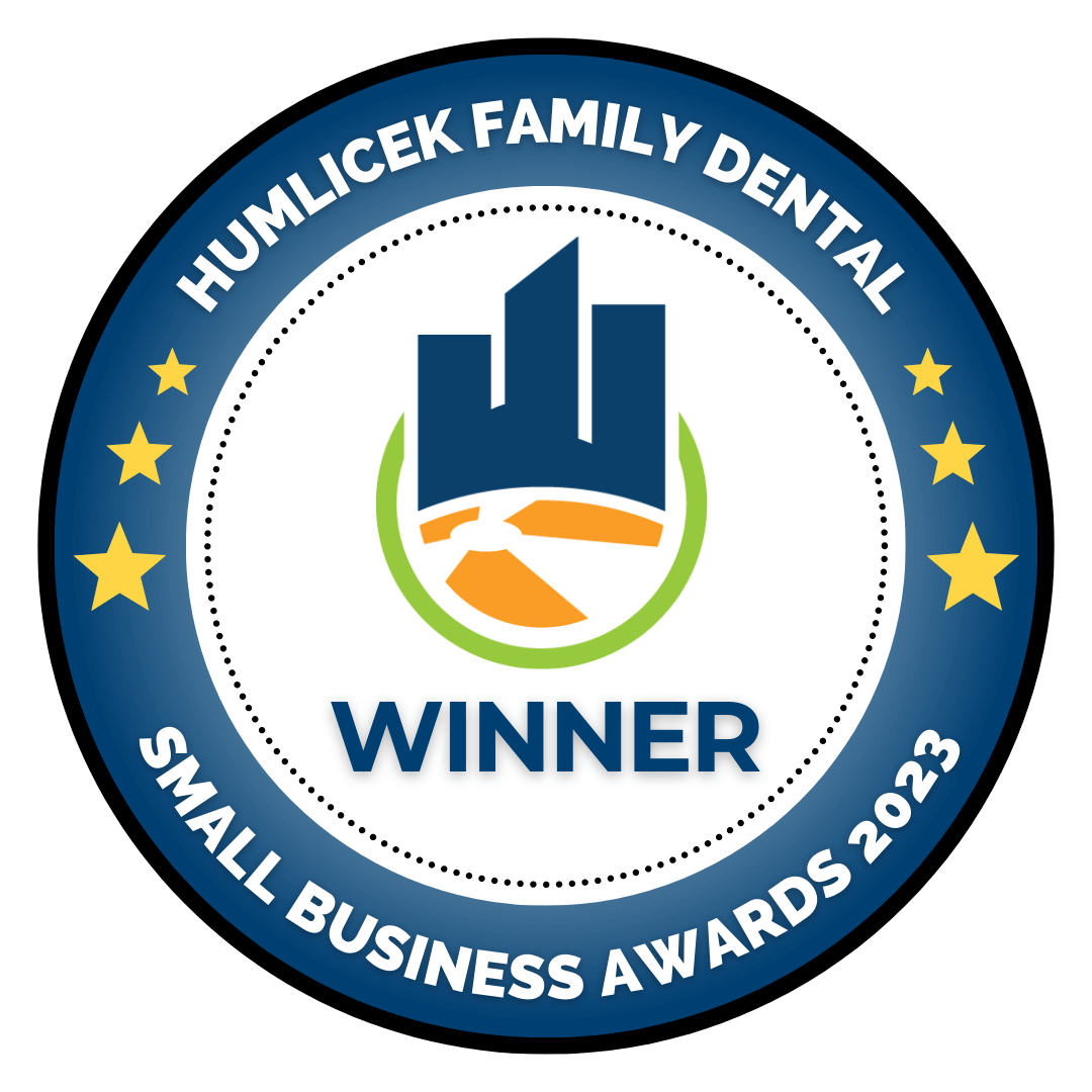 Humlicek's small business award 2023 badge