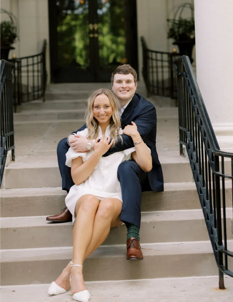 Dr. Liz Kutina with Husband